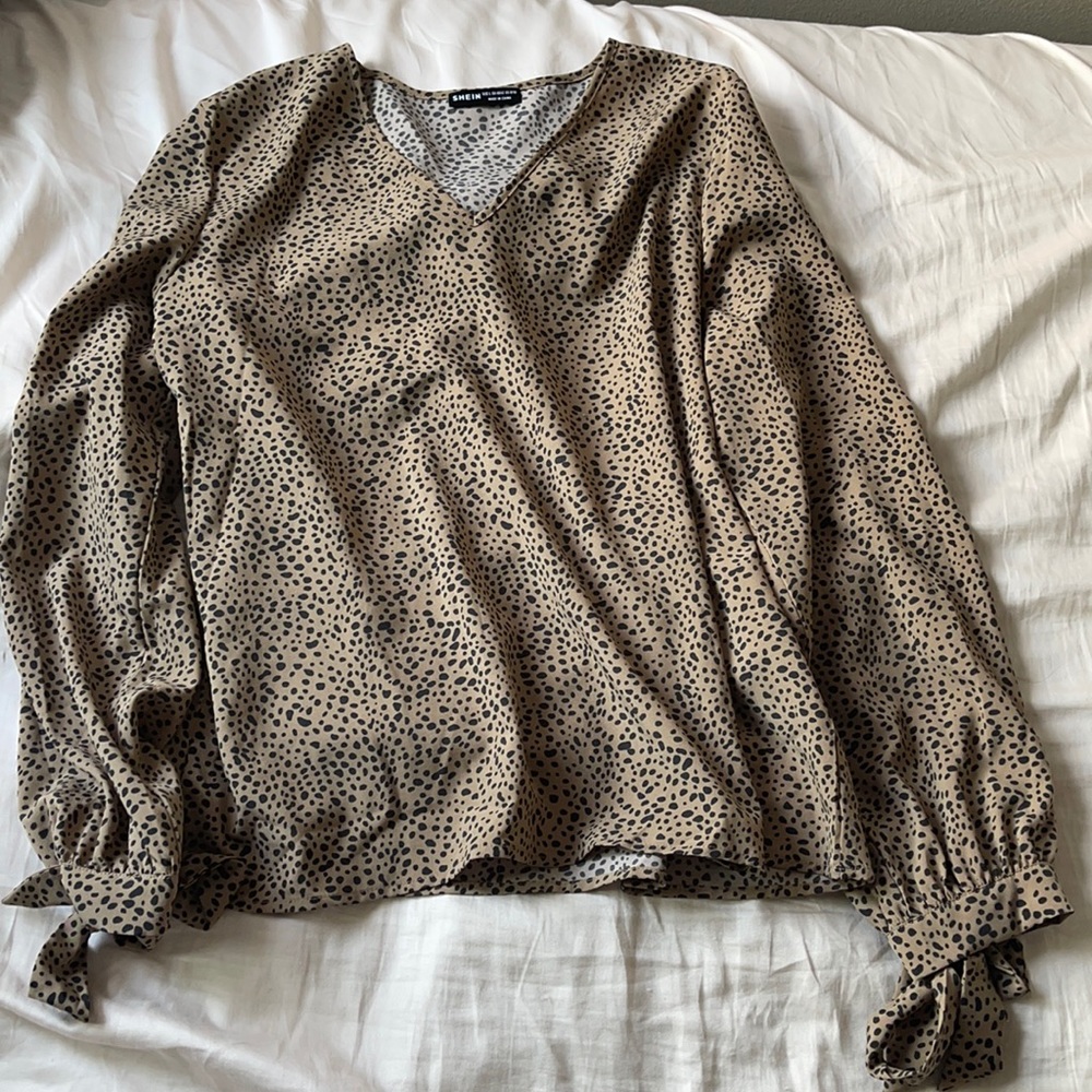 Dalmatian Print Top